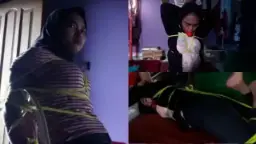Ukhti Takluk Diperbudak Dan Diikat Kencang Dengan Hijab Dalam Permainan Bdsm Yang Menggairahkan