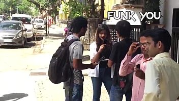 Gadis India Tantang Pria Asing Ukur Kontolnya! Prank Seru Bikin Nyesek