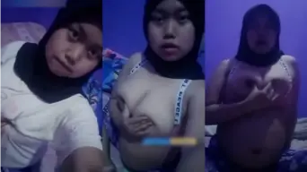 Bidadari Berjilbab Lyora 04 Menggoda Dengan Sensualitasnya