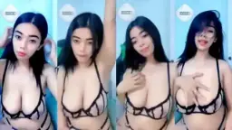 Ica Bergoyang Menggoda Dengan Bikini Seksi Yang Bikin Bergairah