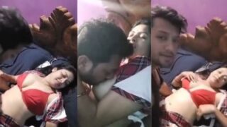 Istri Berpakaian Seksi Dan Bergairah Menikmati Malam Mesra Bersama Suami
