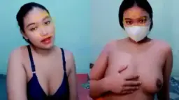 Nabila Abg 19 Tahun Mainin Payudara Masih Malu-malu