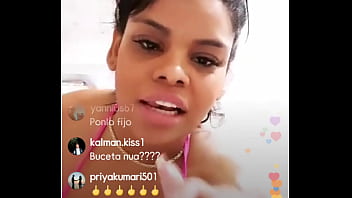 Janeisha, Si Model Mulatto Panas Yang Lagi Live Di Instagram