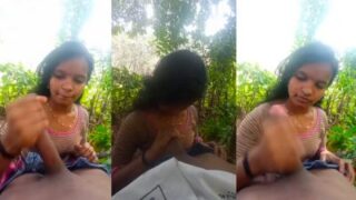 Gadis India Selatan Mengocok Kontol Dan Ngentot Mulut Di Tengah Hutan