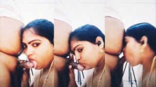 Wanita Kantoran Menghisap Kontol Bos Dalam Video Mesum Telugu