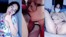 Mamih Ulva Menggoda Suami Dengan Mulut Lalu Mengocok Kontolnya Sendiri
