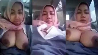 Prank Hijab Panas Bareng Ojol Di Dalam Mobil