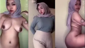 Rahma Bergoyang Menggoda Dengan Jilbab Dan Toge, Eksplorasi Sensual Di Tiktok