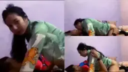 Goyangan Kakak Dengan Gaun Malam Yang Menggoda