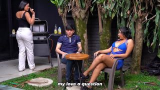 Diam-diam, Ibu Genit Menggoda Pacar Anaknya Di Belakang – Big Jackson & Lina Henao