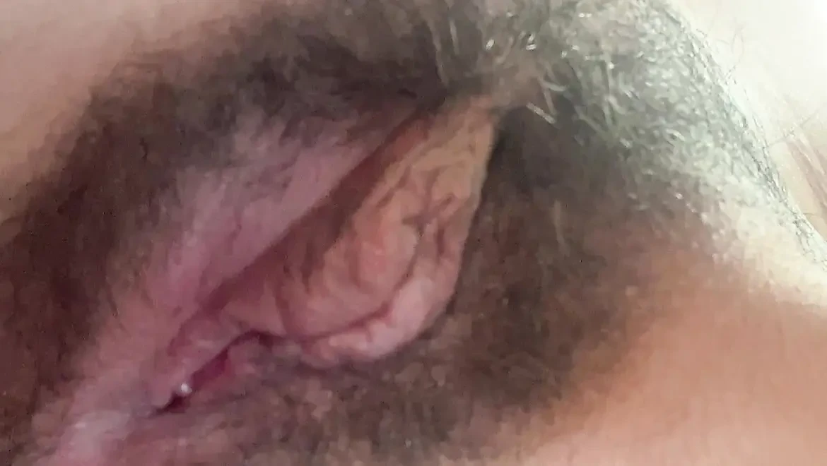 Sclose Up Tiny Asshole Hairy Pussy Lip