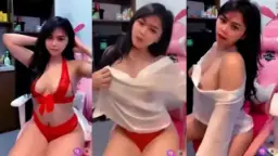 Bintang Montok Goyang-goyang, Toket Bulat Bikin Greget, Nenen Basah Siap Digeber.