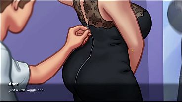 Sesuatu Berubah Saat Ibu Tiri Mendekat, Badan Panas, Nafas Berat (18+)