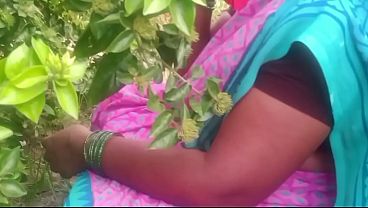 Bhabhi India Digarap Liar Di Pinggir Sawah, Desa Penuh Gairah.