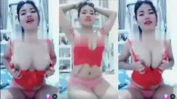 Manda Celana Dalam Pink Basah Kena Liur.