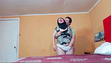 Wanita Berhijab Digeber Gaya Doggy, Nafas Tersengal, Tubuh Bergoyang Liar.