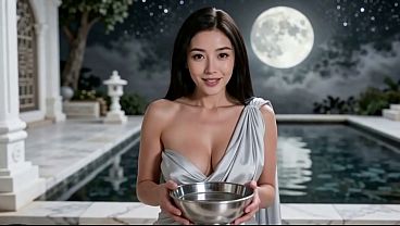 Pov: Xinyi Ngewe Sampai Crot Di Kuil Bulannya, Basah Kena Sangkakala