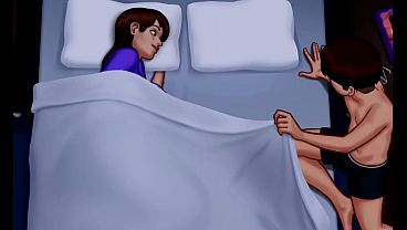 Ibu Tiri Melirikku Sekali…cukup Membuatku Tegang (18+)